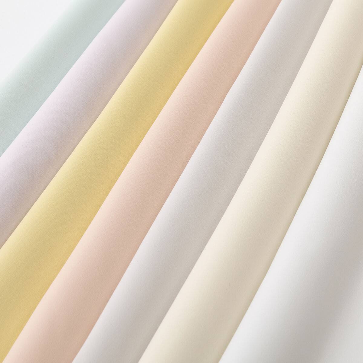 遮光1級・遮熱カーテン（無地・アイボリー）130×190×2 | ニトリネット