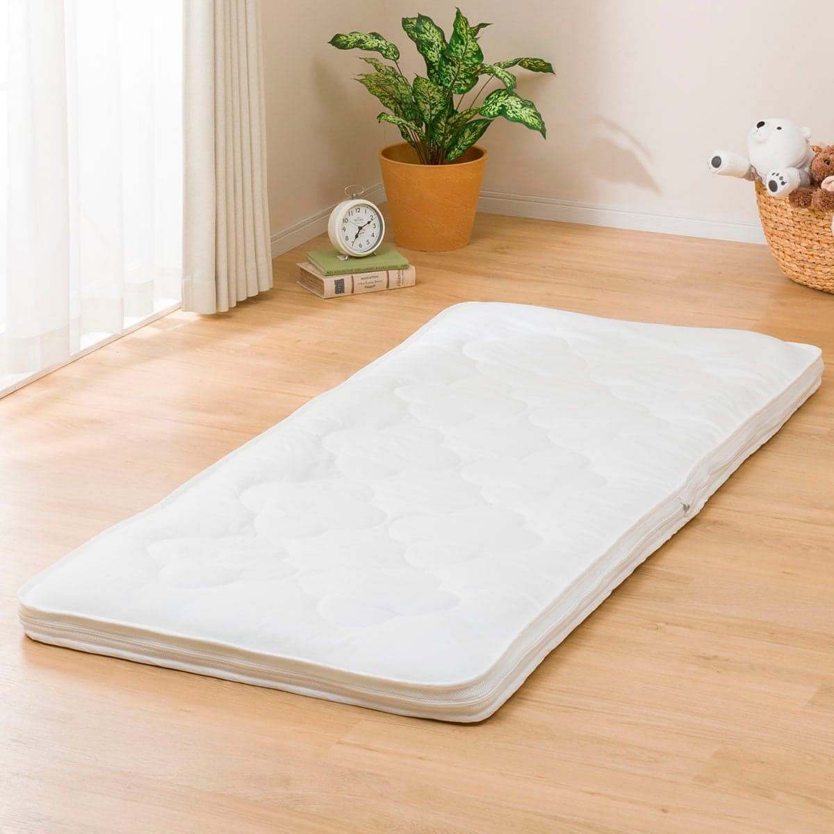 カバーが洗えるこども用サイズ 敷布団(NTK 85X185) | ニトリネット
