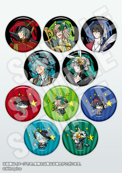 THE CHiRAL NIGHT 10th ANNIVERSARY トレーディング缶バッジ｜ニトロキラル