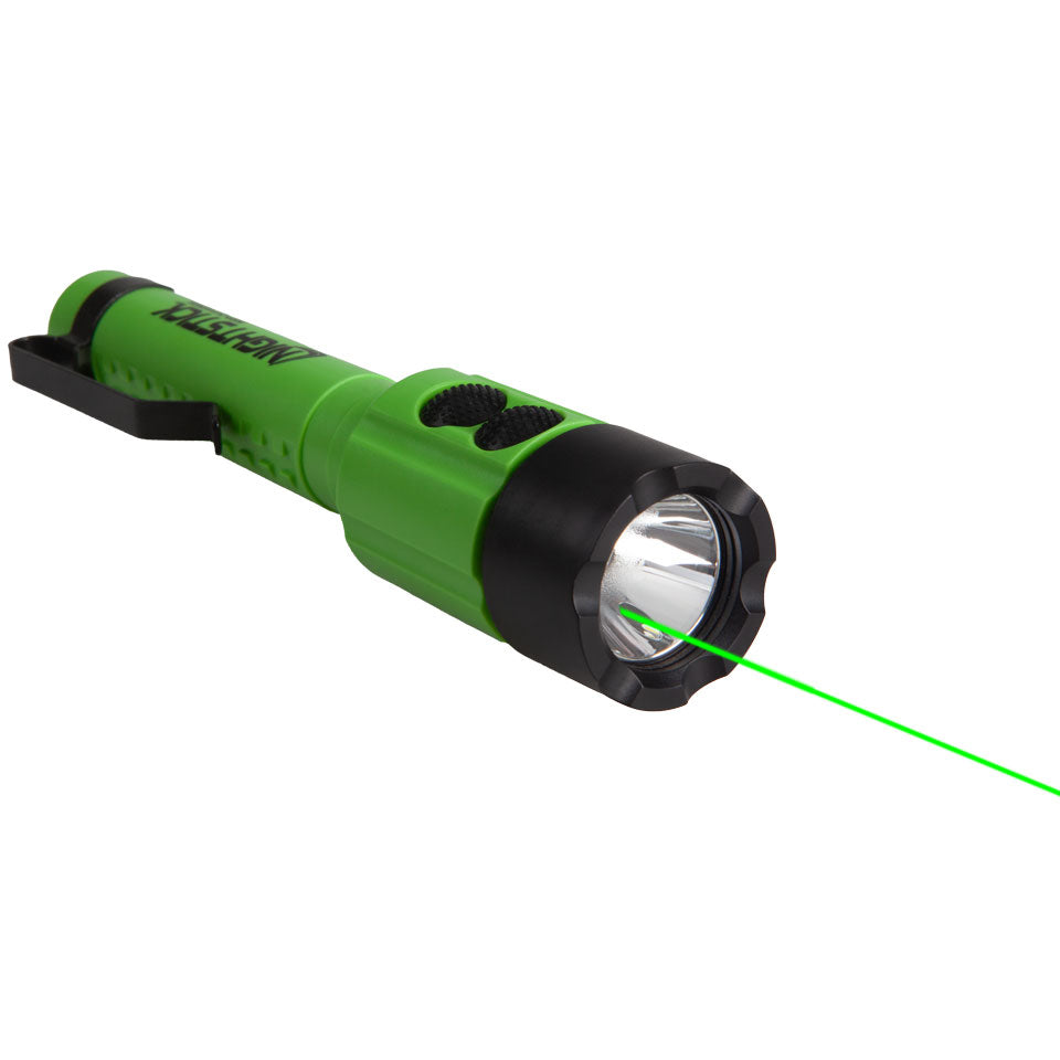 NSP-2414GXL: Flashlight with Laser - 2 AA