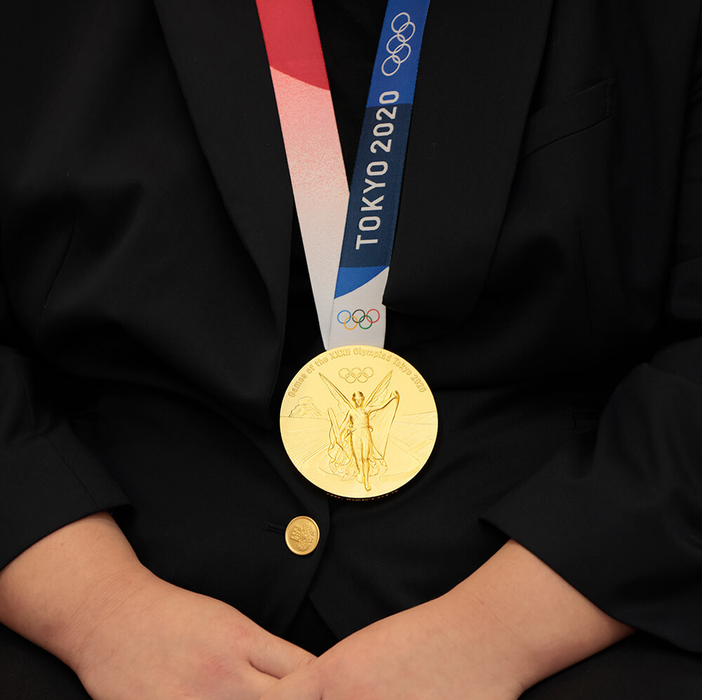 東京2020オリンピック競技大会柔道女子・78㎏超級金メダリスト 素根輝選手