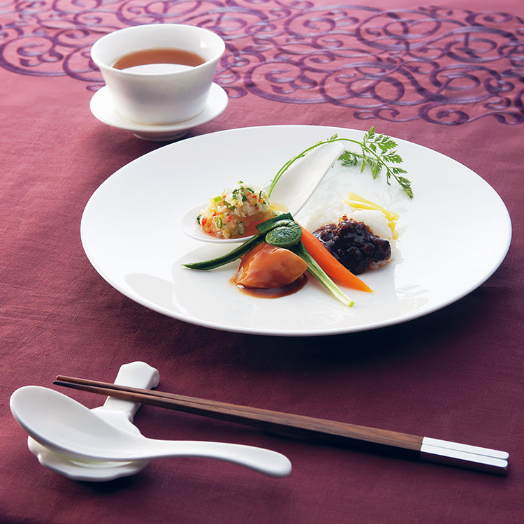 25cm丸皿｜中華用ブランド食器プレート｜ORIENTAL｜ニッコー公式