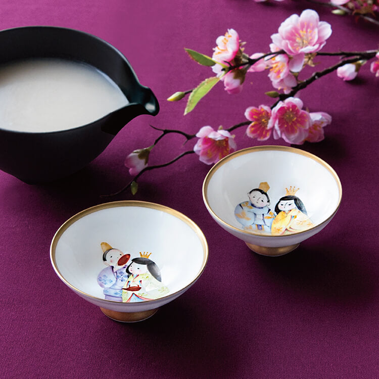 nikko食器｜盃 (立ち雛)おささ雛｜酒器｜ニッコー公式オンライン