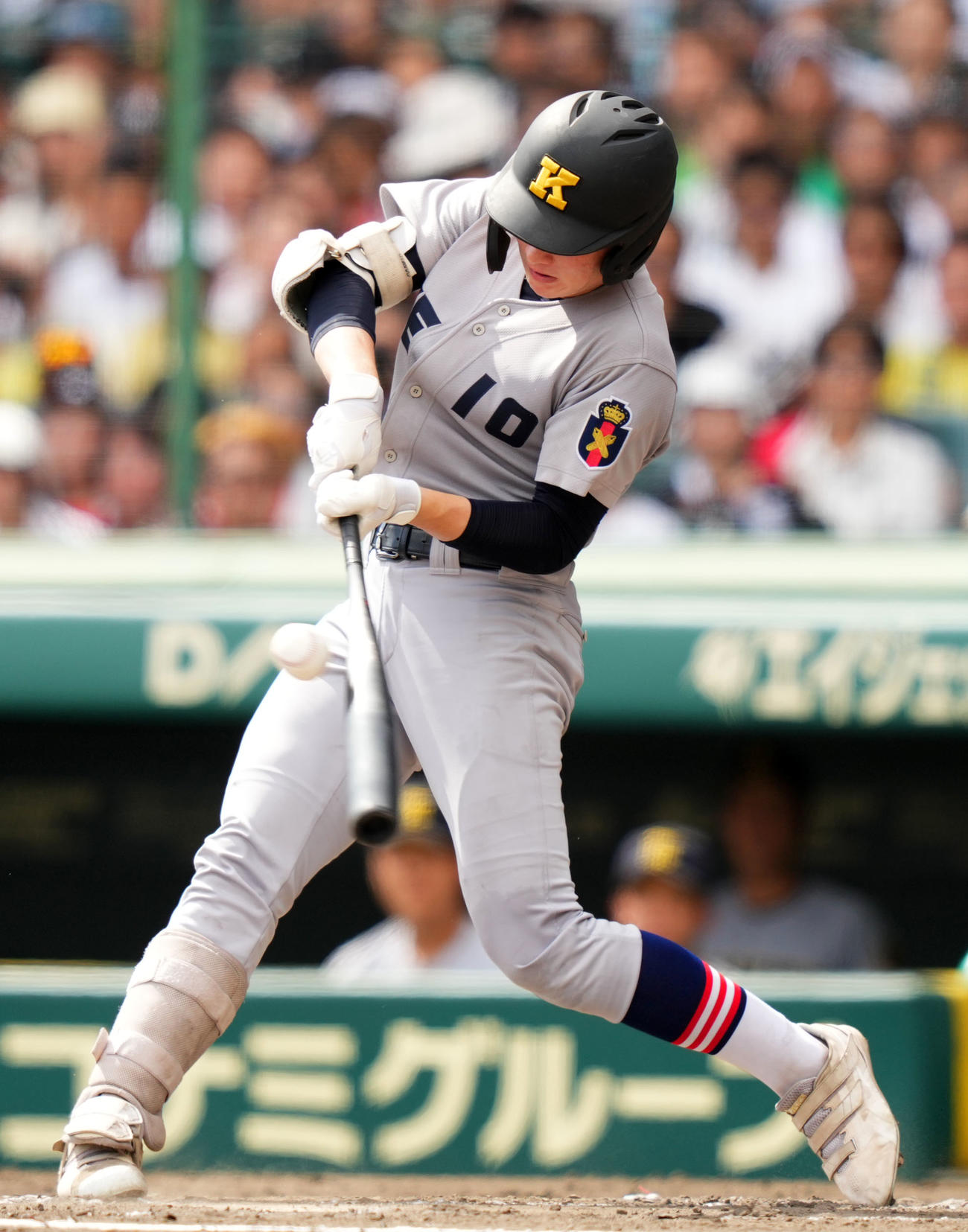 甲子園】「慶応のプリンス」丸田湊斗、先頭打者弾に続き適時打 第2