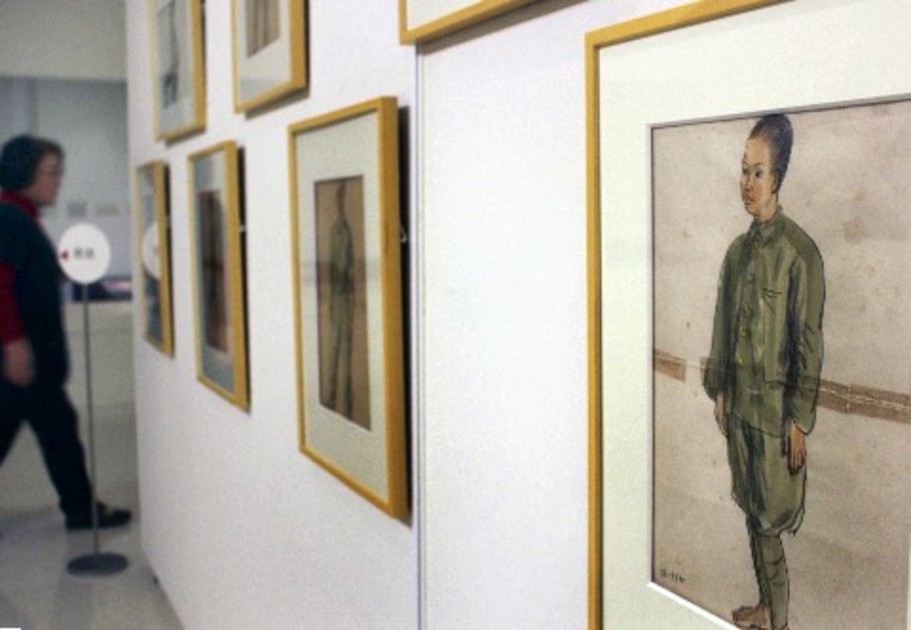 早世の画家戦争の影 少年特攻兵描いた大貝彌太郎 教え子が諫早で遺作展