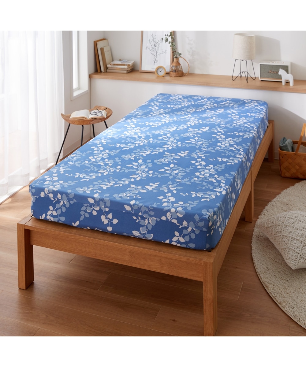 お買い得】リーフ柄シーツ（マットレス・敷布団兼用） 通販【ニッセン】