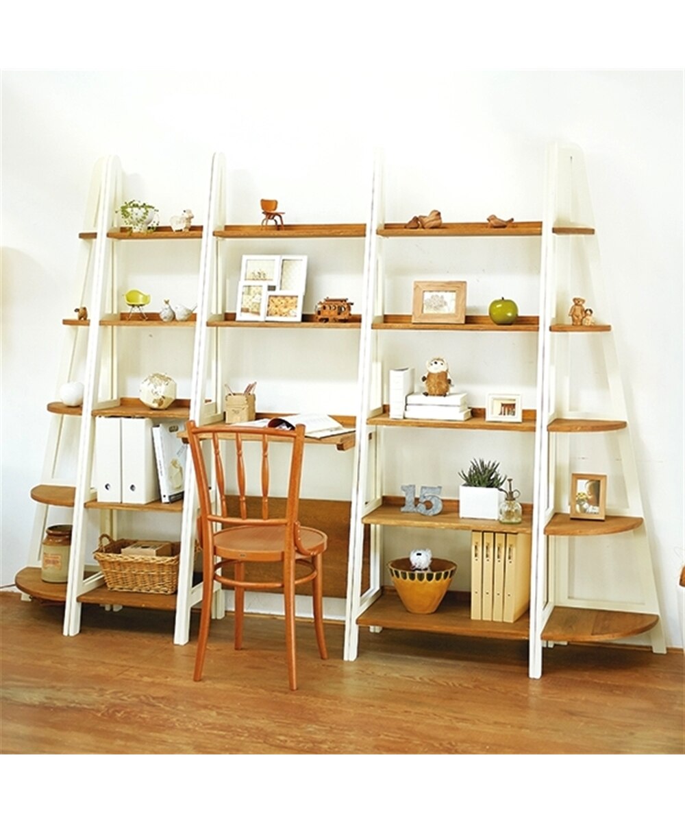 天然木壁面ラダーラック 通販【ニッセン】