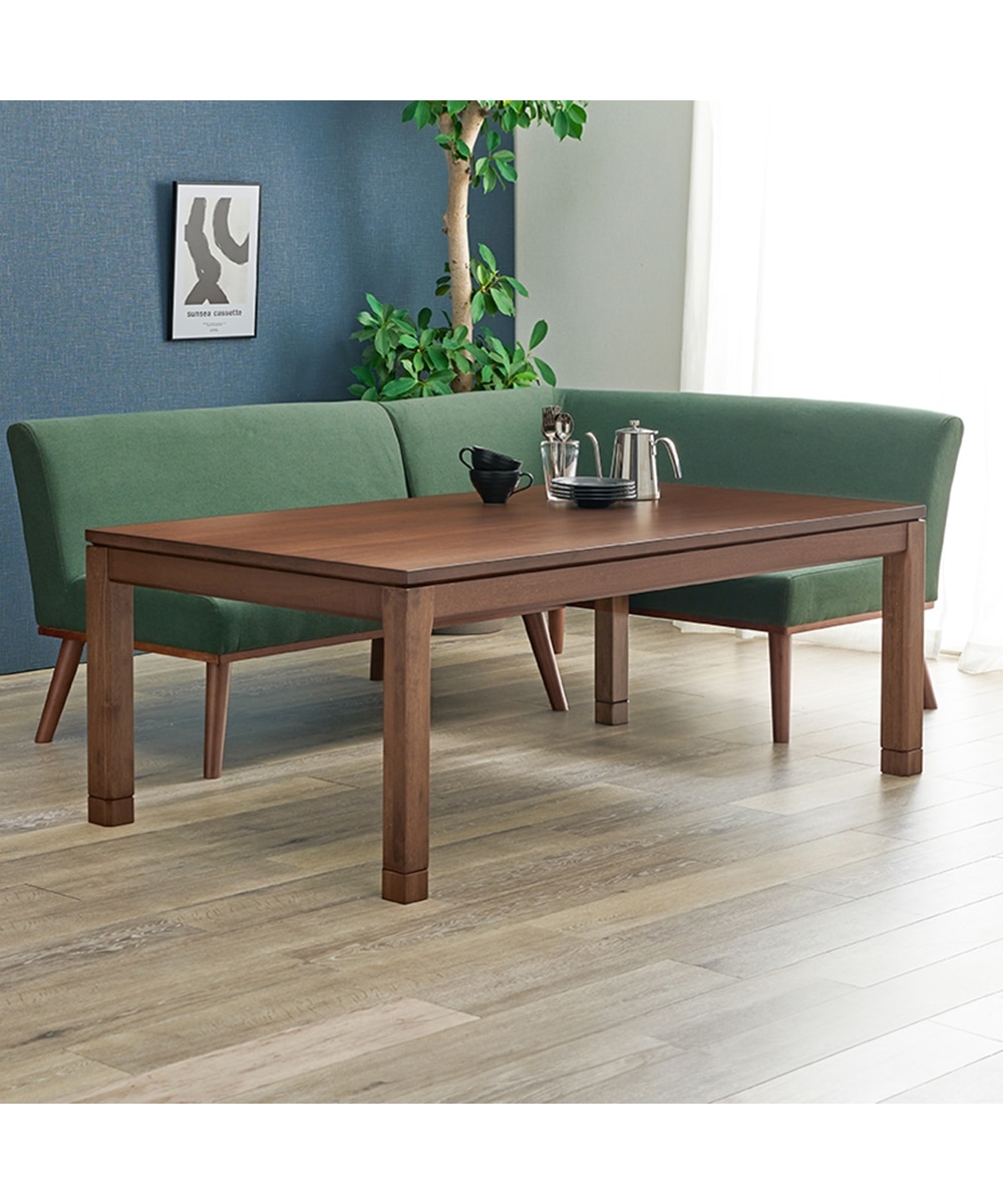 2段階に高さ調節可能なダイニングこたつテーブル 通販【ニッセン】