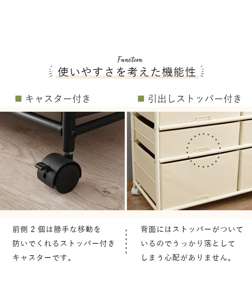 収納力たっぷりの引き出し付きハンガーラック(2杯・6杯) 通販【ニッセン】