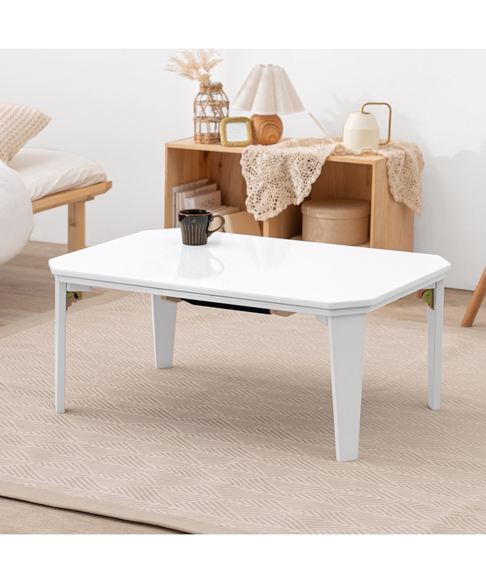 鏡面仕上げの折りたたみこたつテーブル 通販【ニッセン】