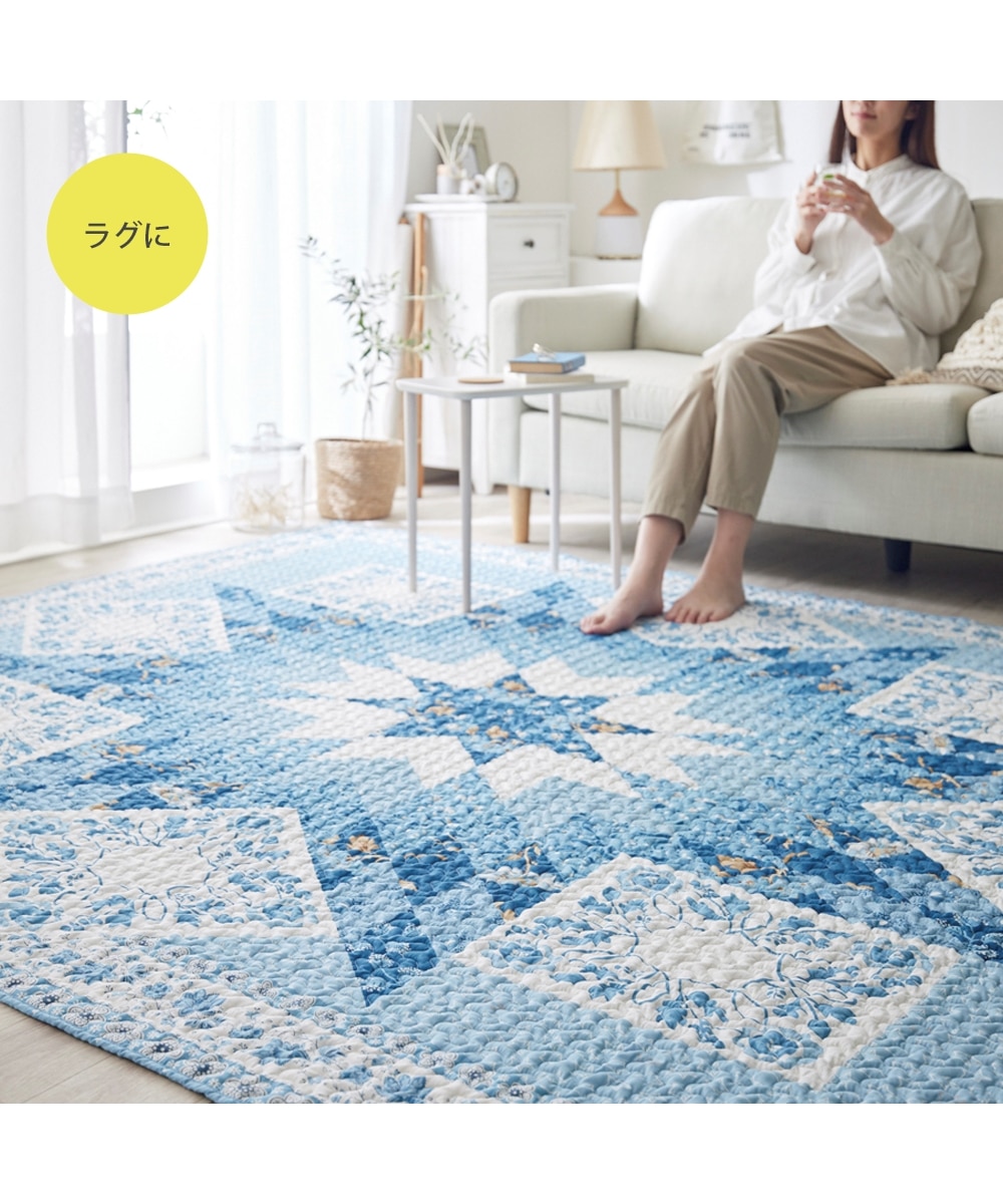 洗えるリバーシブルマルチカバー|アンティーク調デザインシリーズ 通販