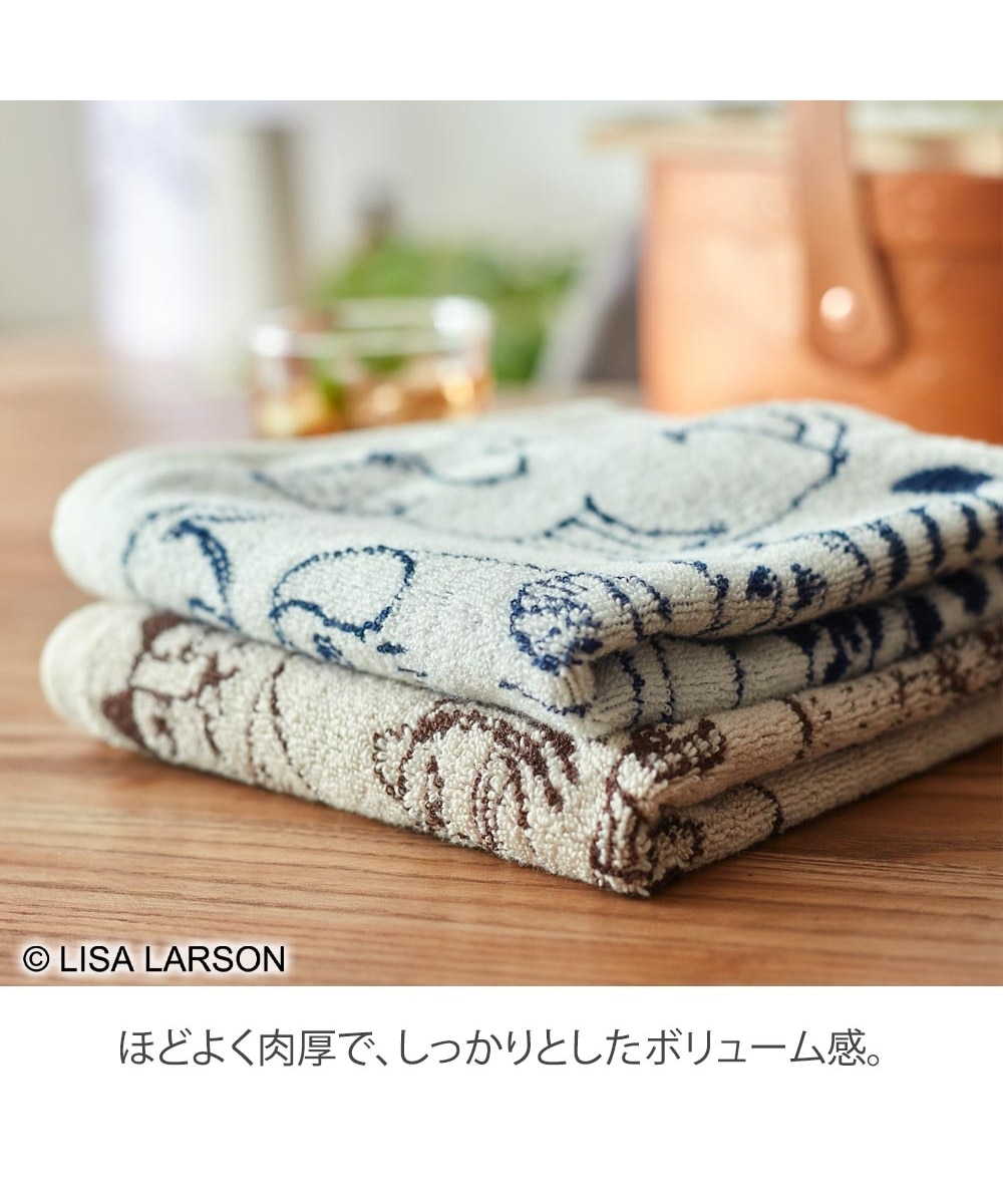 リサ・ラーソン】スケッチアニマル 北欧ハンドタオル（34×36） 通販