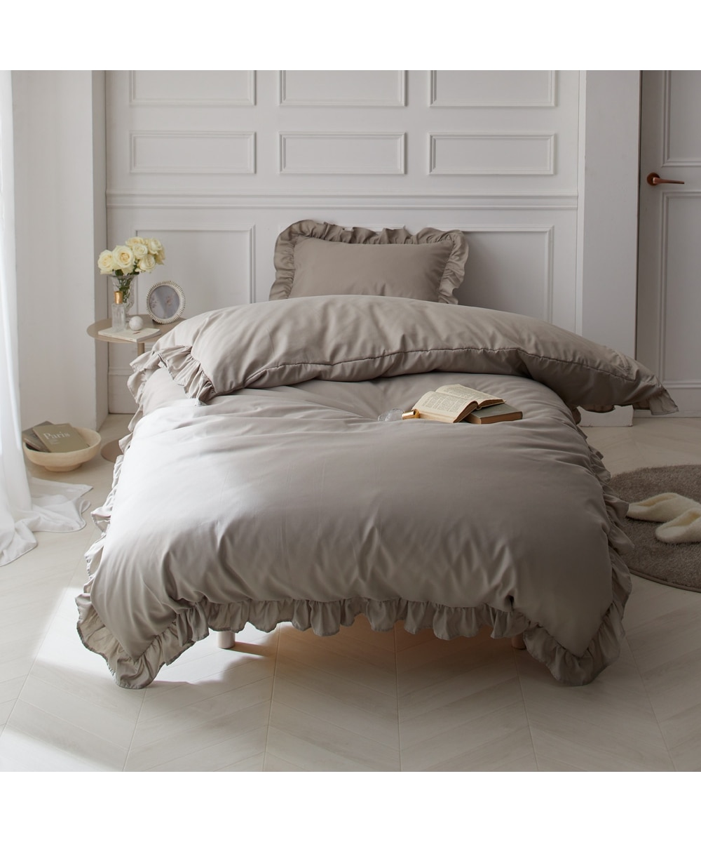 フリル布団カバーセット【フルーエ/大人可愛い】 通販【ニッセン】