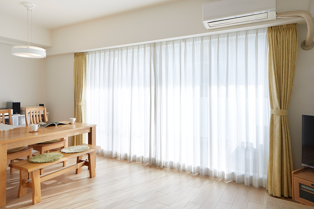 カーテンからブラインドに替えてみた！ ［バーチカルブラインド編