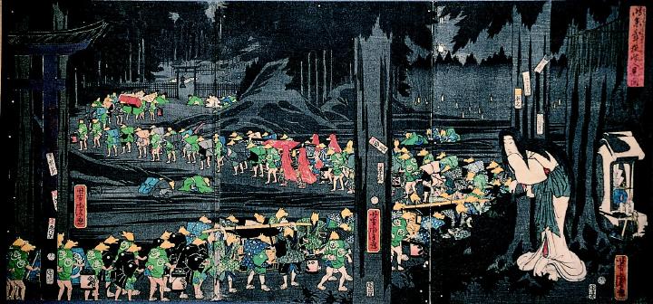 狐；キツネ，狐の嫁入り；キツネノヨメイリ