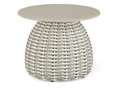 ポルチーニ サイドテーブルφ52（ウーブン） ｜ ニチエス NICHIESU