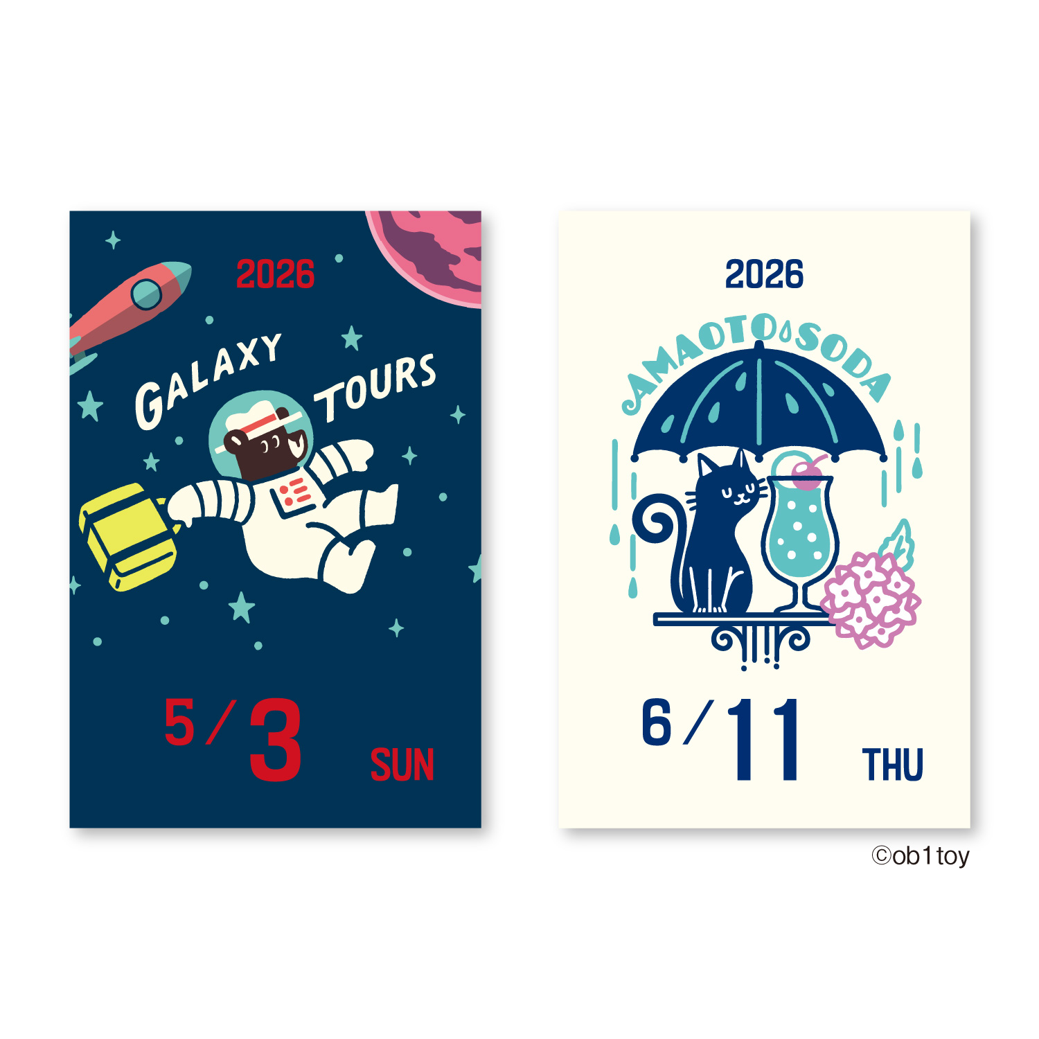 オビワン ミニミニ日めくり｜日めくりカレンダー｜カレンダー｜商品を