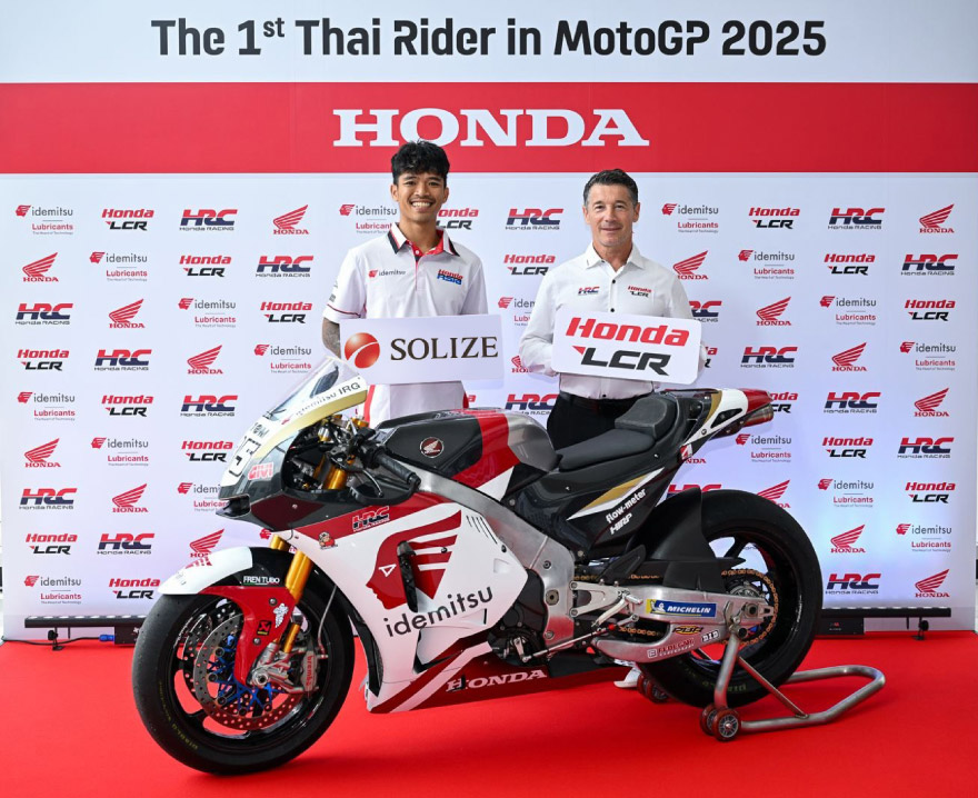 LCR・ホンダ・イデミツと2025年度MotoGPのスポンサー契約を締結 | 2025
