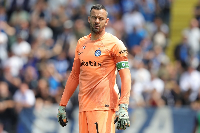 インテル、38歳GKハンダノヴィッチの退団を発表…歴代10位の出場数を