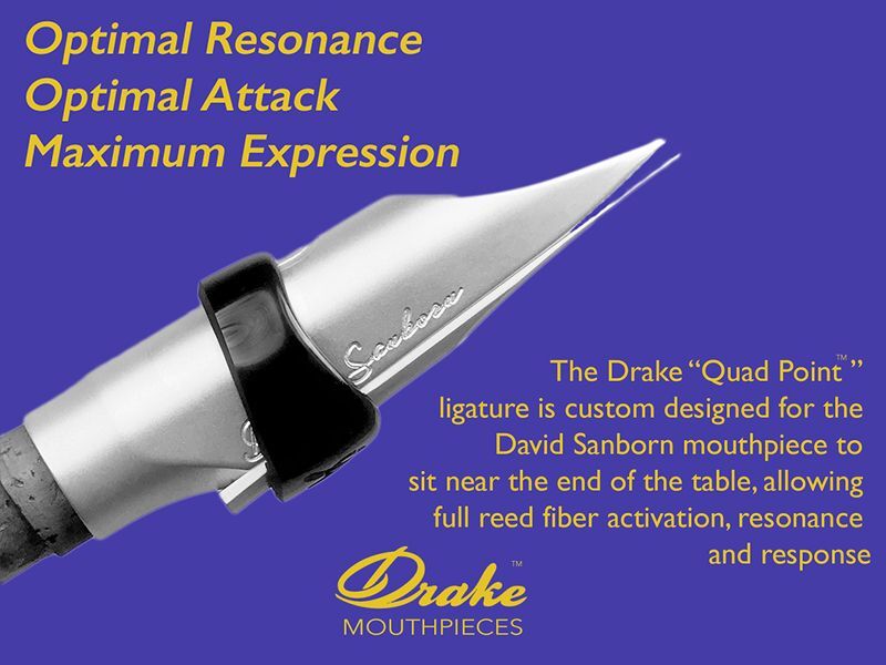 Drake David Sanborn Model アルトサックス用メタルマウスピース