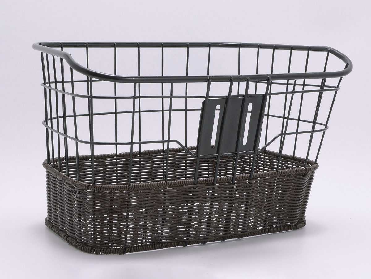 ワイヤー&籐風前カゴ ｜パーツ・用品・自転車商品｜㈱サギサカ