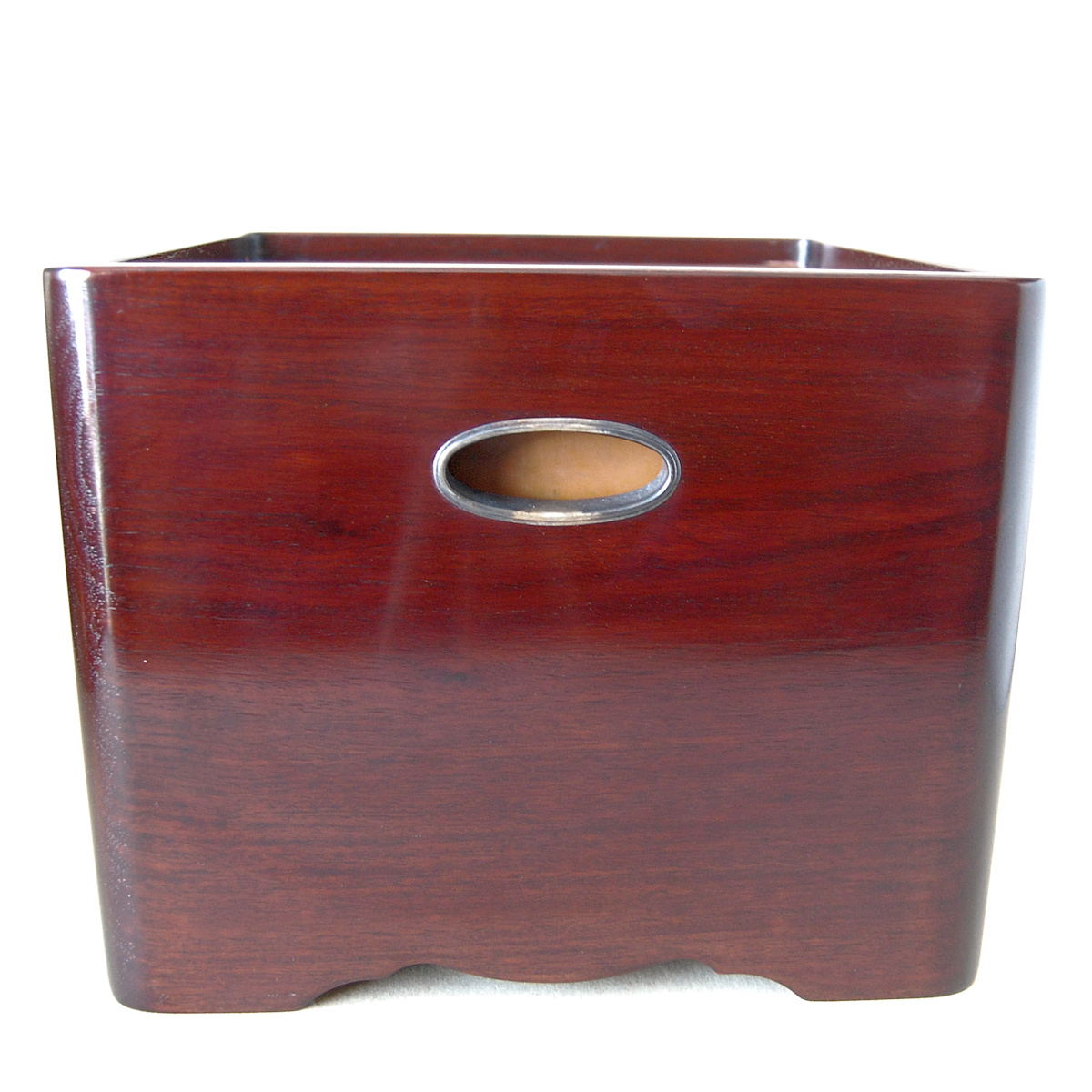 火鉢と炭道具の販売 骨董 斎明堂 / 欅箱火鉢