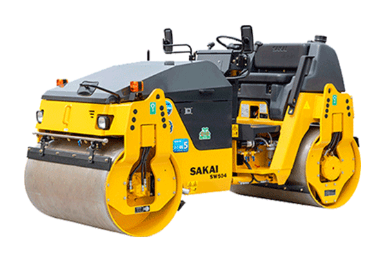 SW354/504 | 舗装用振動ローラ | 製品情報 | 酒井重工業株式会社