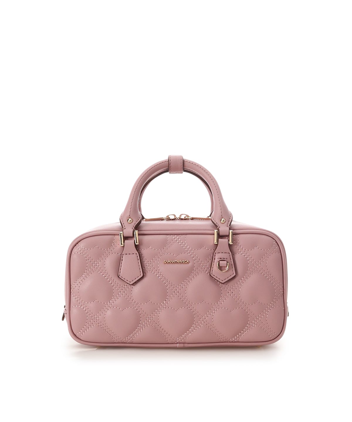 ハートキルトショルダーバッグ(FREE ブラック): SAMANTHAVEGAサマンサ