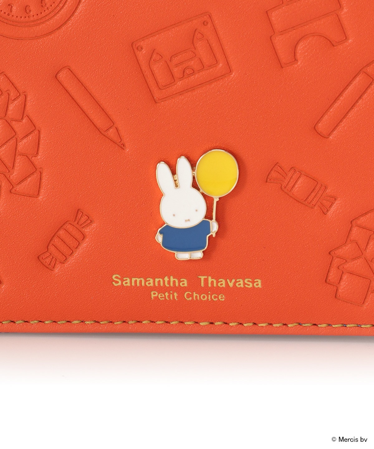 ミッフィーコレクション」パスケース(FREE オレンジ): Samantha