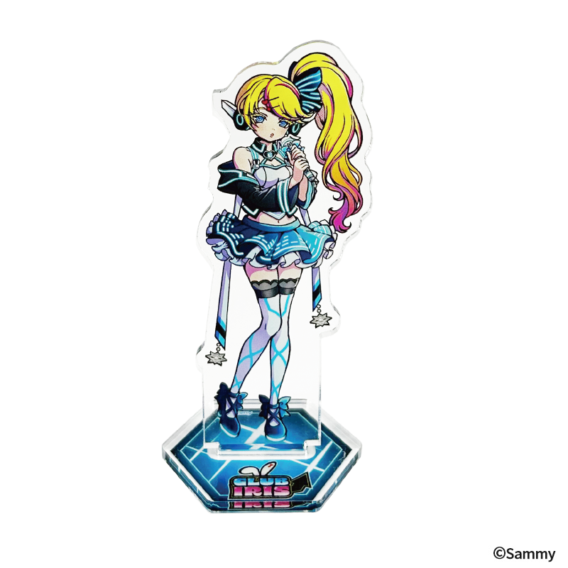 アクリルパネルフレーム(小) ディスクアップ(青パネル)