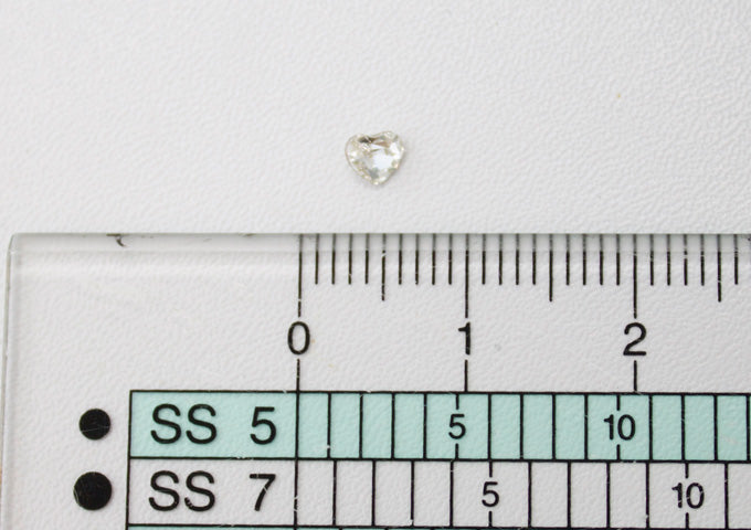 スワロフスキー #4883 ミニハート クリスタル-#4883 4-ラインストーン