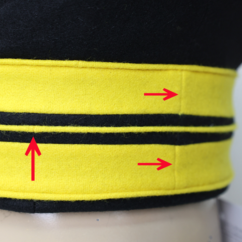 S＆Graf / 【1815】旧日本軍. 明治十九年式軍帽[佐官]