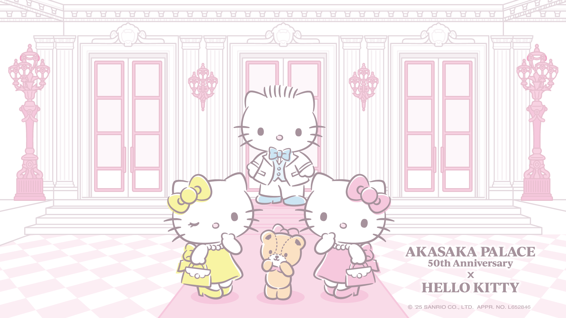迎賓館赤坂離宮とハローキティのコラボ開催中！スペシャルコンテンツも