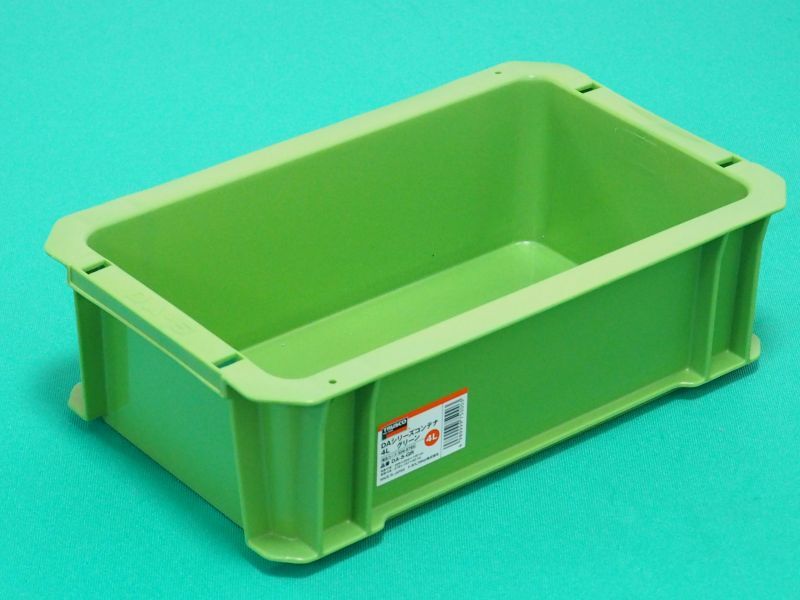 TRUSCO グリーンコンテナ 4L グリーン DA-5-GR [506-9785] - 溶接用品