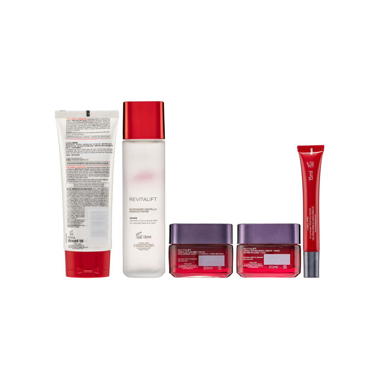 L'Oreal Paris Revitalift Triple Action 12345 Set 5PCS – Sasa