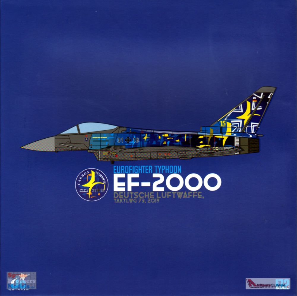 JCW722000008 1:72 JC Wings Military EF-2000 Eurofighter Typhoon