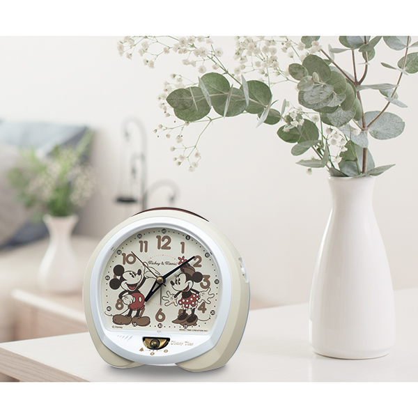 Disneyland ミッキー＆ミニー 置時計 Disneyland ミッキー＆ミニー