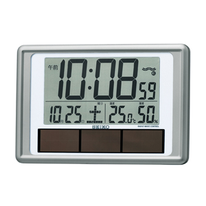 ハイブリッド タイプの大型液晶電波時計を新発売 | 過去のお知らせ一覧