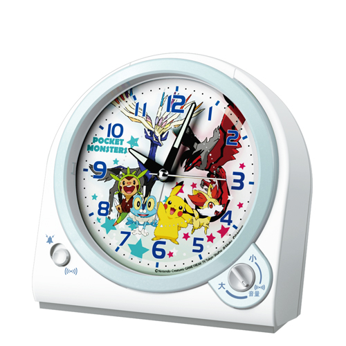 新シリーズの「ポケットモンスター」で起きよう！ 目ざまし時計を数量
