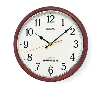 ネクスタイム】ハイブリッド電波時計｜セイコークロック株式会社