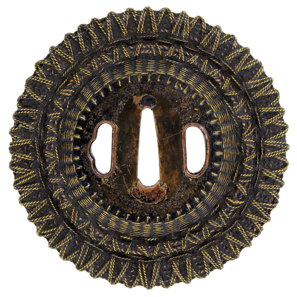 鍔 無銘 信玄 網目文鍔(TU-070517)｜刀・日本刀の販売なら日本刀専門店