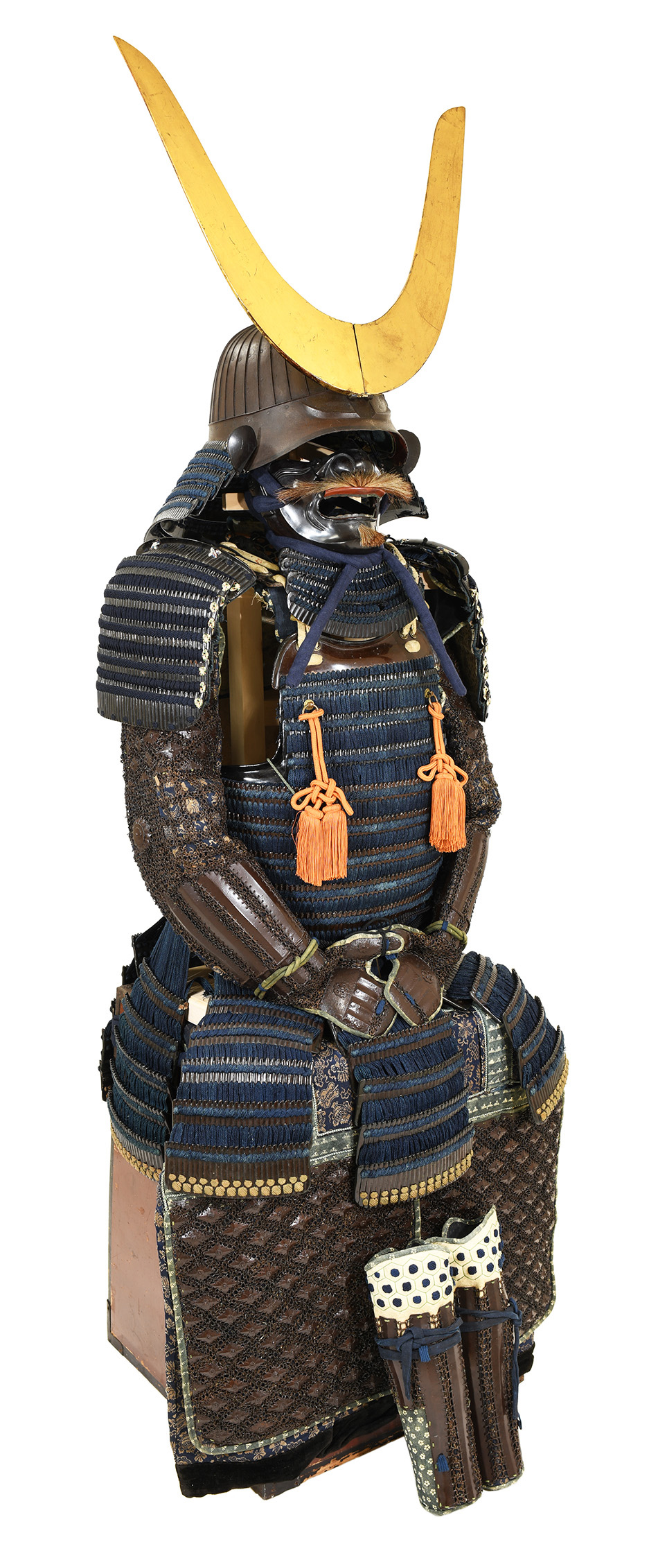 甲冑/鎧 鉄漆塗紺糸威切付小札二枚胴具足（BU-110219）｜刀・日本刀の