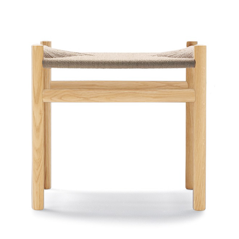 CH53 オットマン・フットスツール ローサイズ39cm / ビーチ材 ソープ