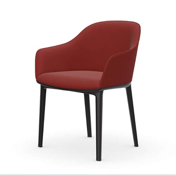 ソフトシェルチェア4レッグ ベーシックダーク / PlanoVitra（ヴィトラ