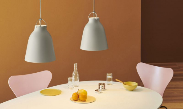 カラヴァッジオ マット ペンダントライト P2 / グレー25FRITZ HANSEN