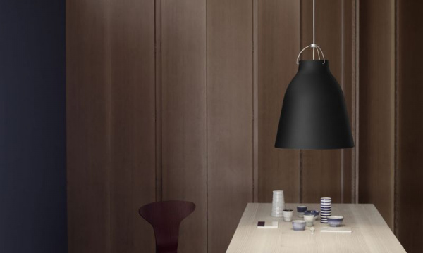 カラヴァッジオ マット ペンダントライト P3 / ブラックFRITZ HANSEN
