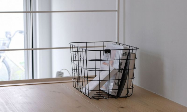 ワイヤーバスケット M / ブラックMOHEIM（モヘイム） | 公式通販 家具