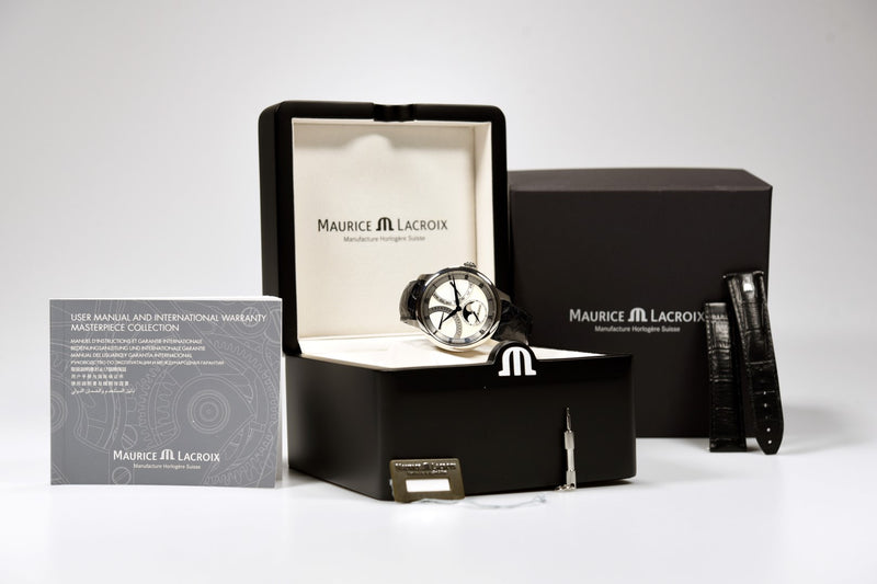 Maurice Lacroix Masterpiece Moon Retrograde MP6608-SS001-110-1