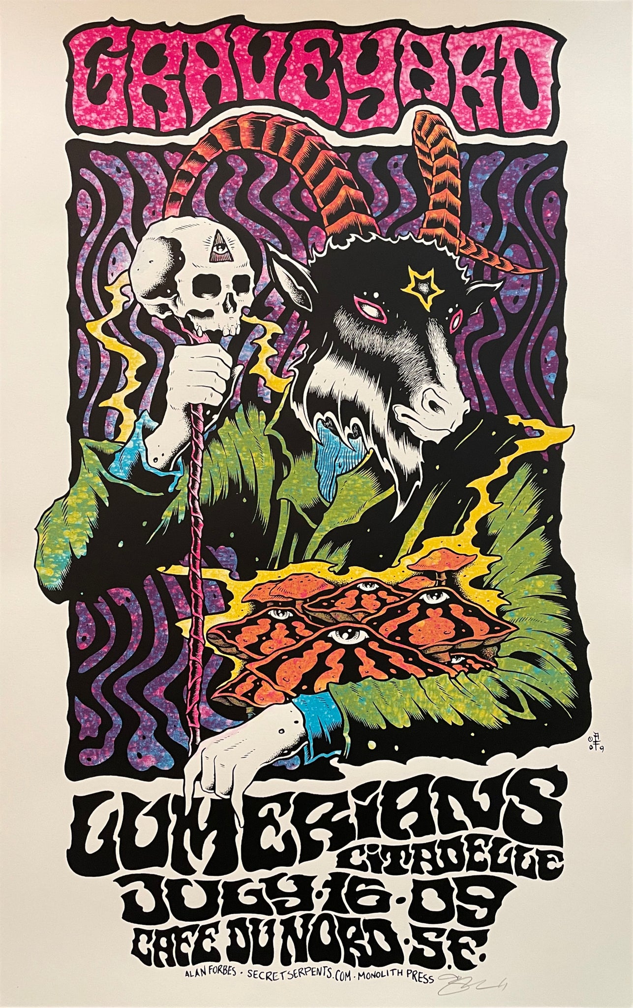 Graveyard Lumerians San Francisco 2009 Alan Forbes | Secret Serpents