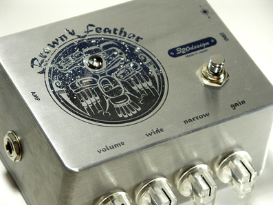 国産エフェクターブランド320designの人気ドライブペダル『Brown